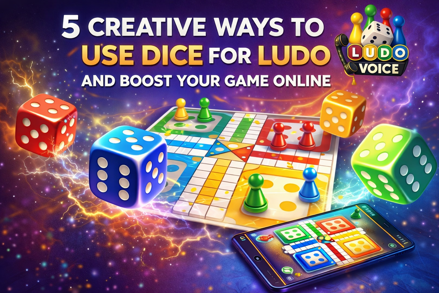 5 Creative Ways to Use Dice for Ludo And Boost Your Game Online
