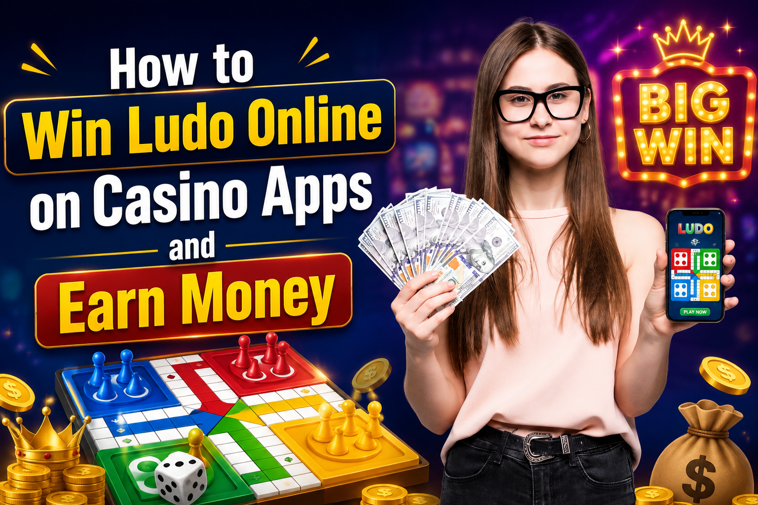 How to Win Ludo Online on Casino Apps and Earn Money